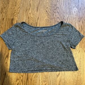 Outdoor voices cloud crop top size S. Color grey. In great condition!